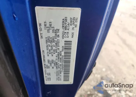 1996 Toyota T100 Sr5 from USA, damaged, VIN JT4UN24DXT0023754